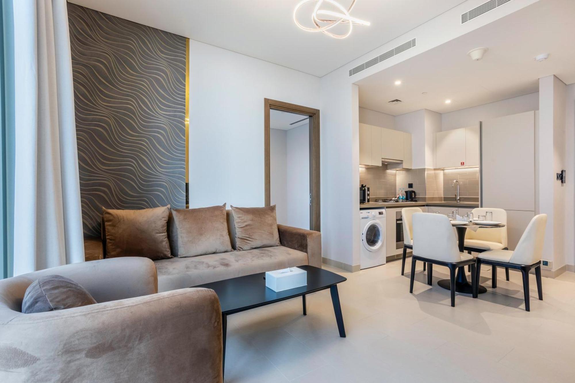 Stay By Latinem Luxury 1Br Plus Study Holiday Home Cv A2712 Near Downtown Dubaj Zewnętrze zdjęcie